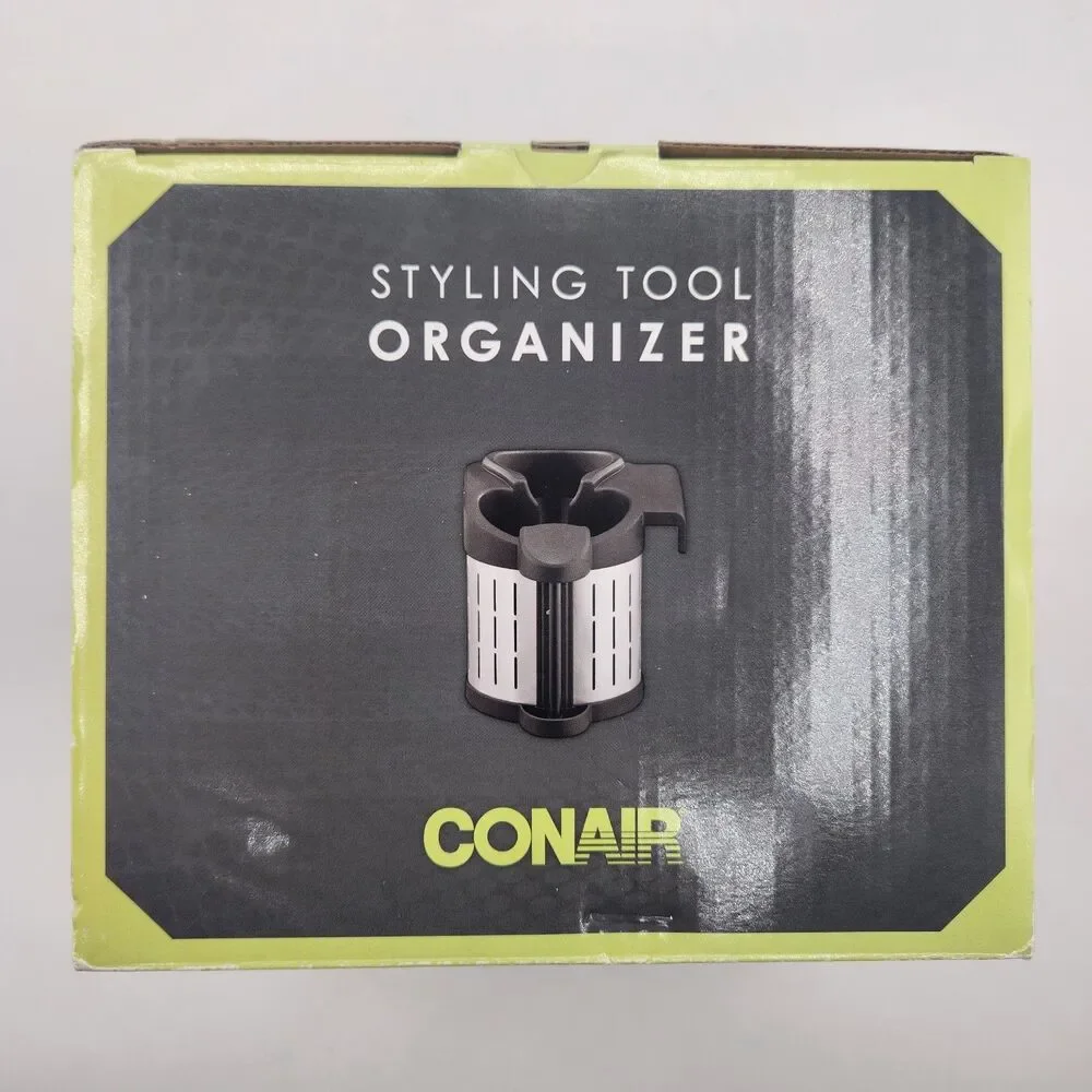 Conair Styling Tool Organizer STH1 Over Cabinet Hang or Free Stand New in Box